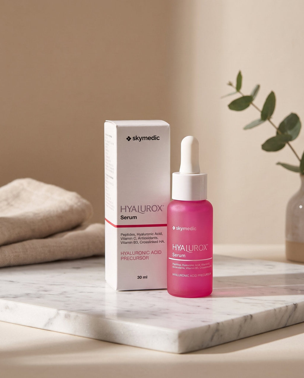 Hyalurox Serum — lifestyle